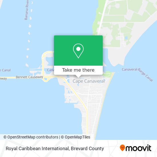 Royal Caribbean International map