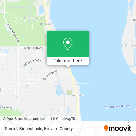 Startell Bioceuticals map