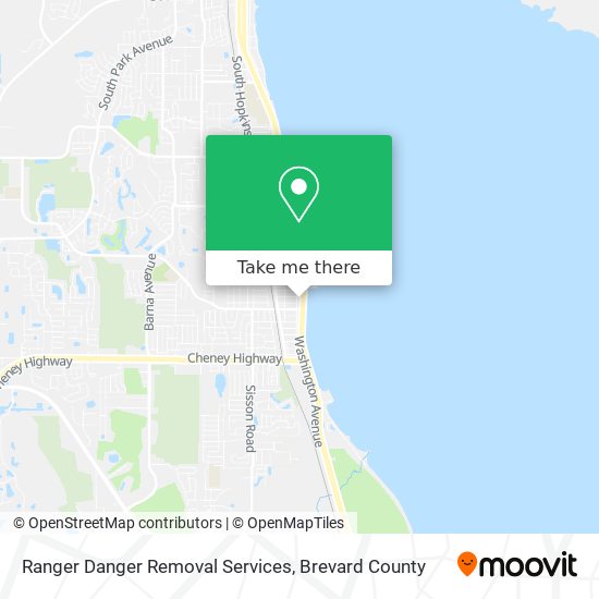 Ranger Danger Removal Services map