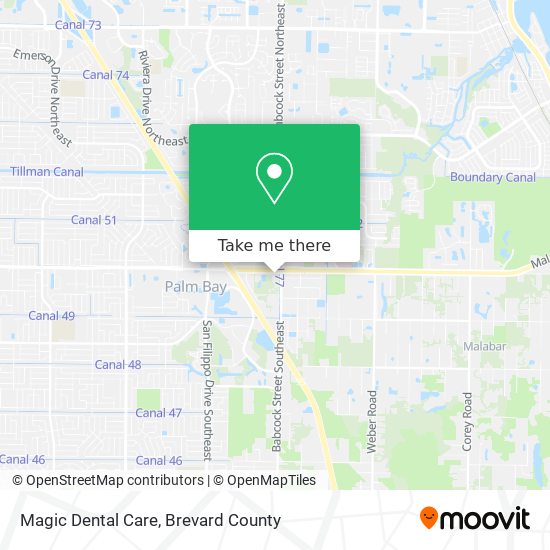 Mapa de Magic Dental Care