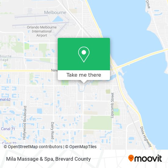 Mila Massage & Spa map