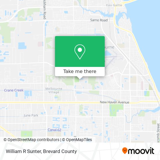 William R Sunter map