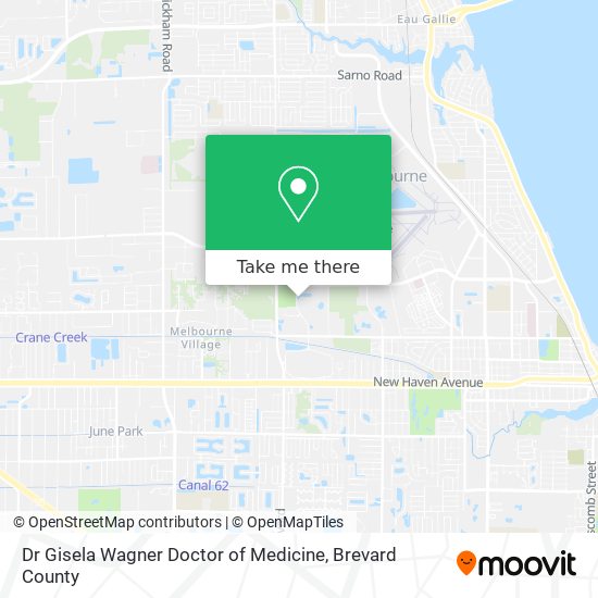 Mapa de Dr Gisela Wagner Doctor of Medicine