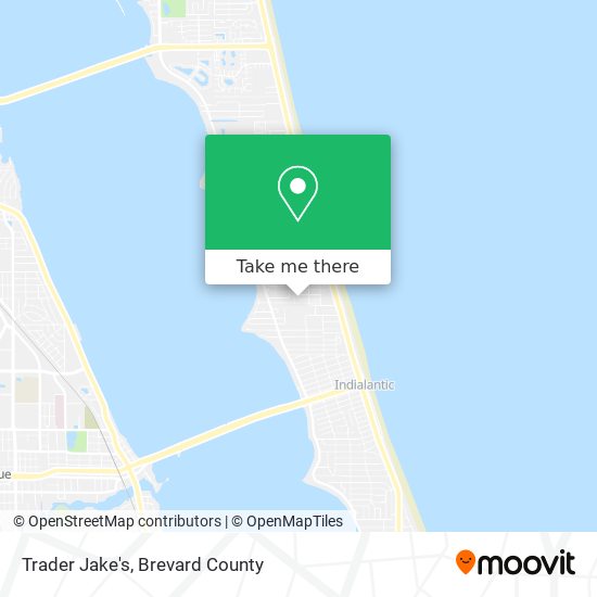Trader Jake's map