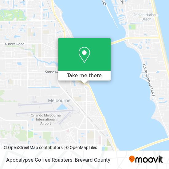 Apocalypse Coffee Roasters map