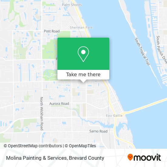 Mapa de Molina Painting & Services