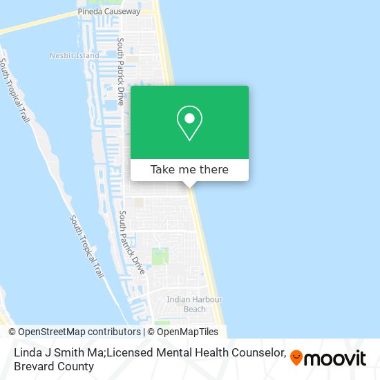 Mapa de Linda J Smith Ma;Licensed Mental Health Counselor