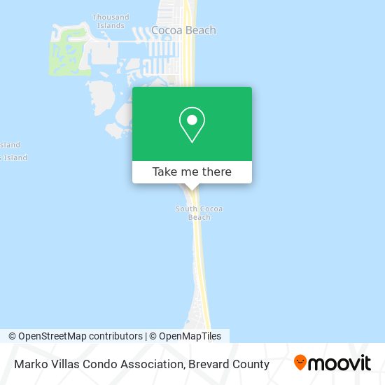 Marko Villas Condo Association map