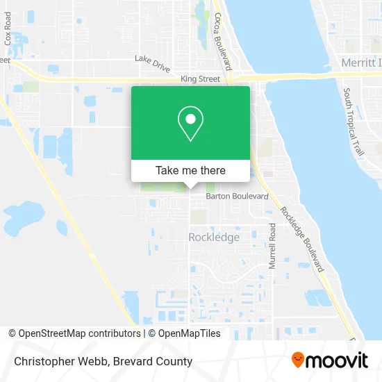 Christopher Webb map