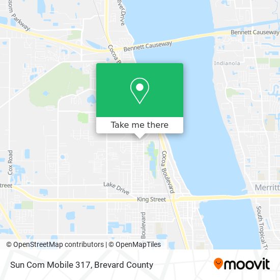 Sun Com Mobile 317 map
