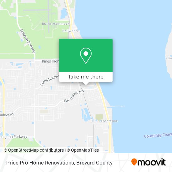 Price Pro Home Renovations map