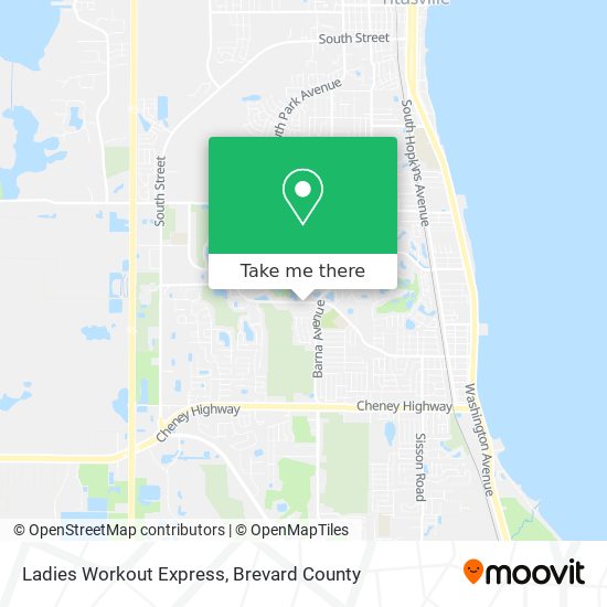 Ladies Workout Express map