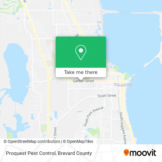 Proquest Pest Control map