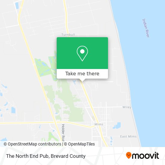 Mapa de The North End Pub