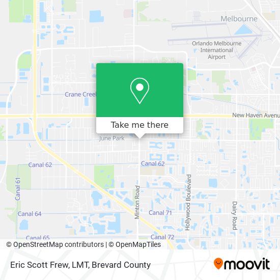 Eric Scott Frew, LMT map
