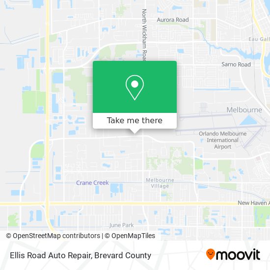 Mapa de Ellis Road Auto Repair