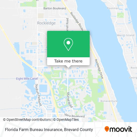 Mapa de Florida Farm Bureau Insurance