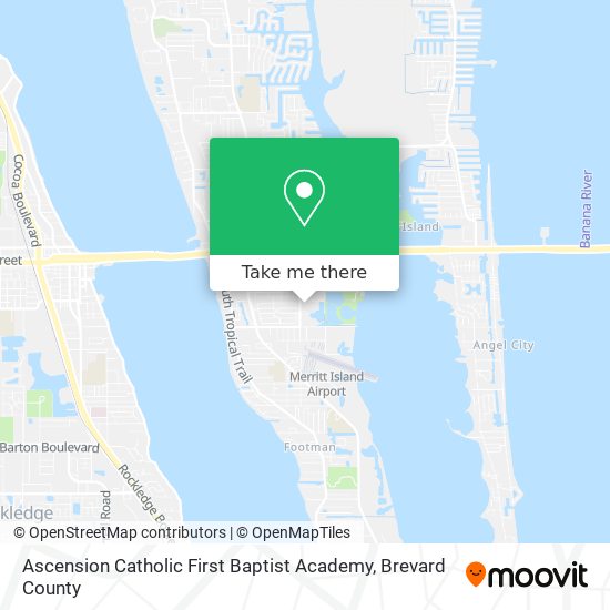 Mapa de Ascension Catholic First Baptist Academy