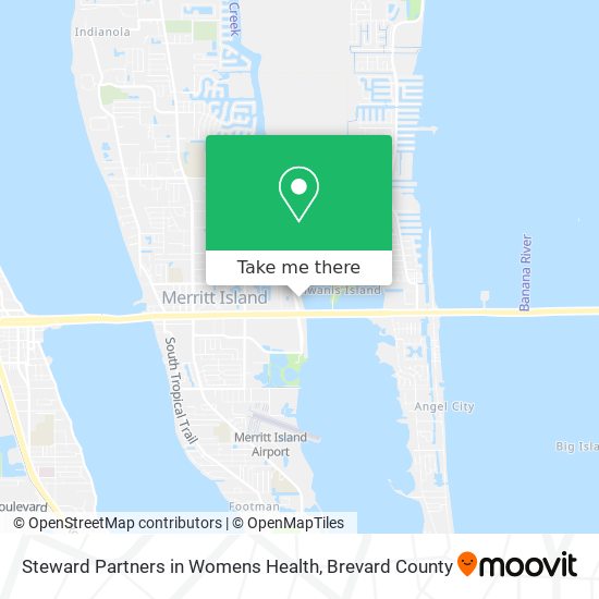 Steward Partners in Womens Health map