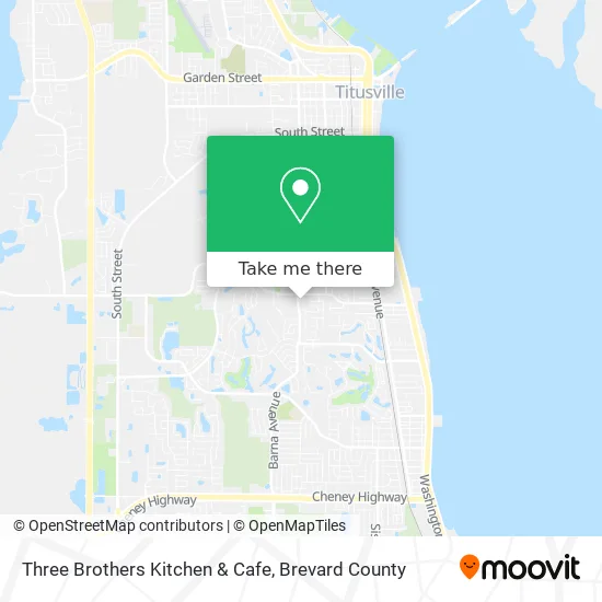 Three Brothers Kitchen & Cafe map