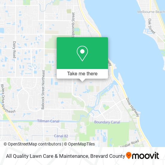 Mapa de All Quality Lawn Care & Maintenance