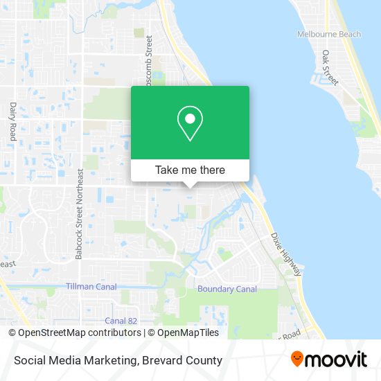 Social Media Marketing map