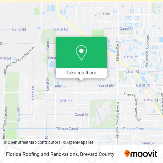 Mapa de Florida Roofing and Renovations