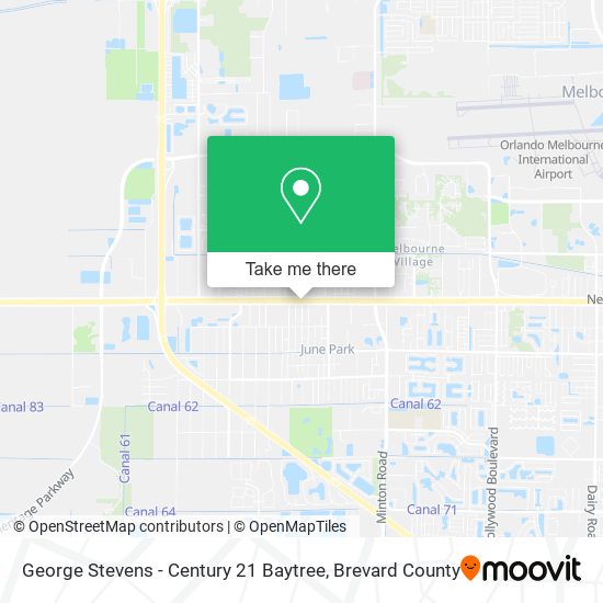 George Stevens - Century 21 Baytree map