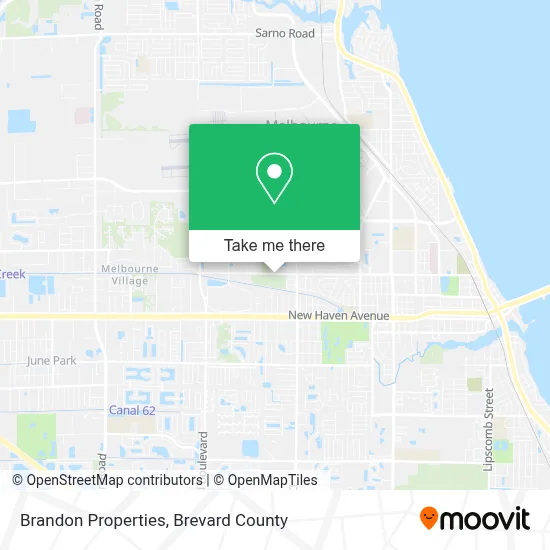 Brandon Properties map