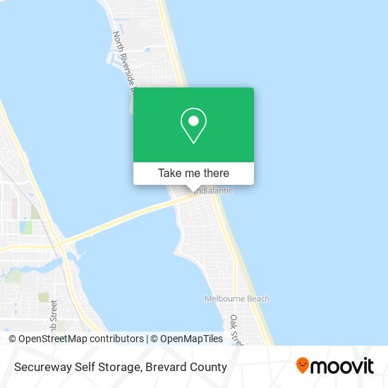 Mapa de Secureway Self Storage