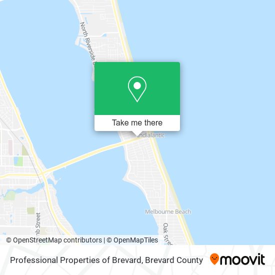Mapa de Professional Properties of Brevard