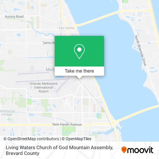 Mapa de Living Waters Church of God Mountain Assembly