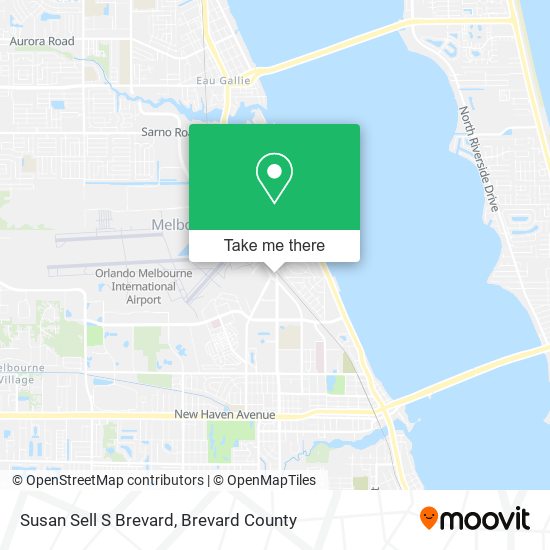 Mapa de Susan Sell S Brevard
