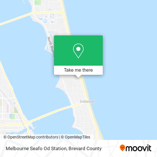 Mapa de Melbourne Seafo Od Station