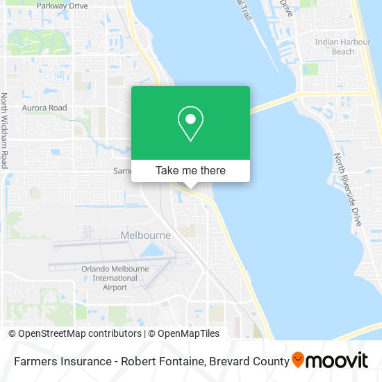 Mapa de Farmers Insurance - Robert Fontaine