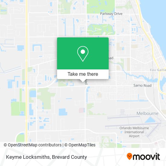 Mapa de Keyme Locksmiths