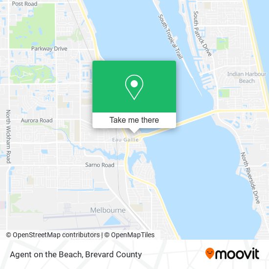 Mapa de Agent on the Beach
