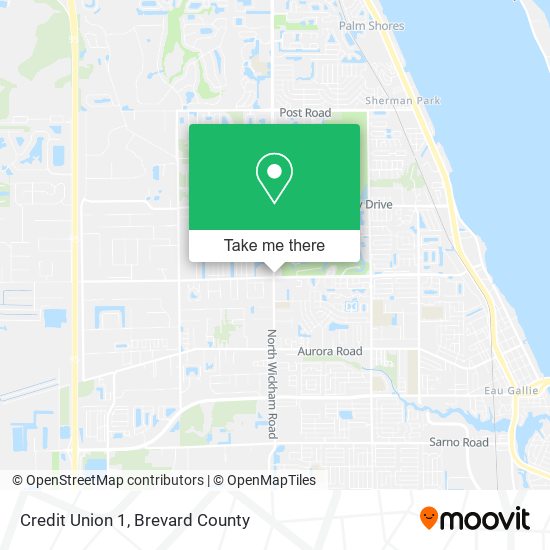 Credit Union 1 map