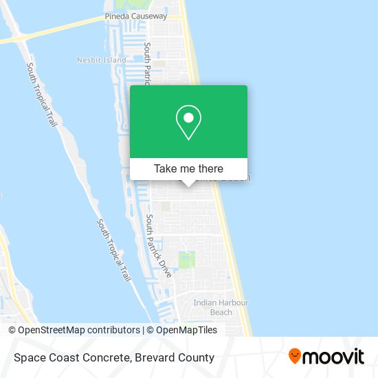 Space Coast Concrete map