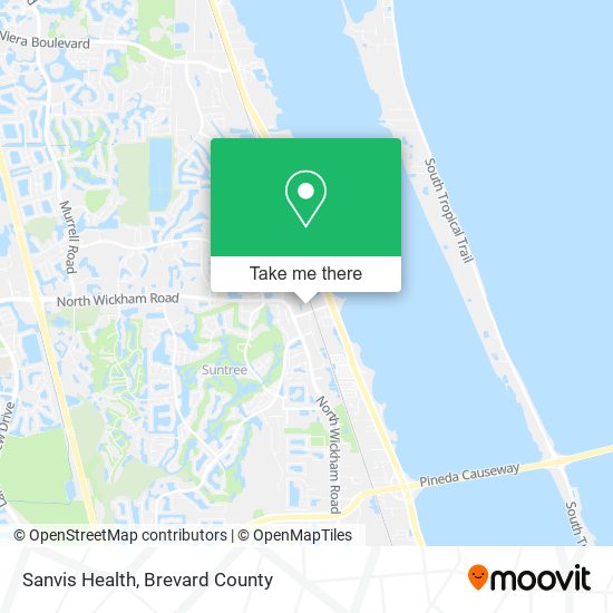 Mapa de Sanvis Health