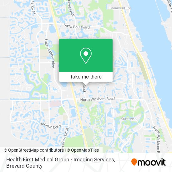 Health First Medical Group - Imaging Services map