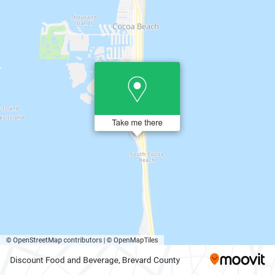 Mapa de Discount Food and Beverage