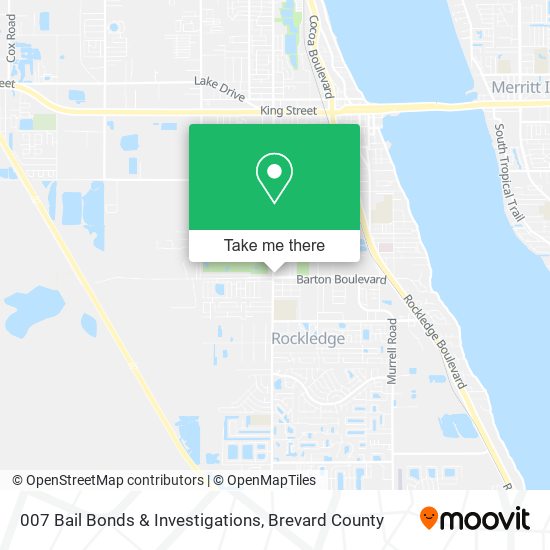 Mapa de 007 Bail Bonds & Investigations