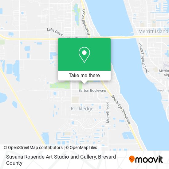 Mapa de Susana Rosende Art Studio and Gallery