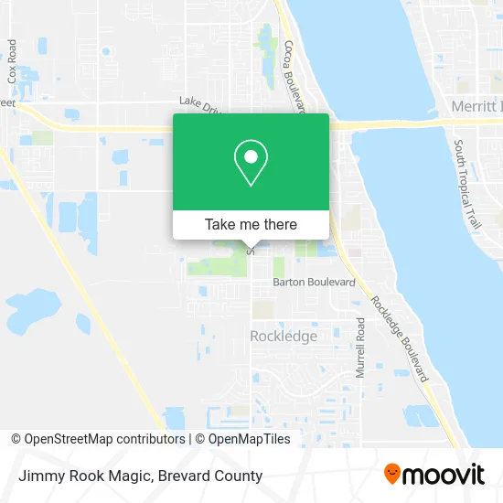 Jimmy Rook Magic map