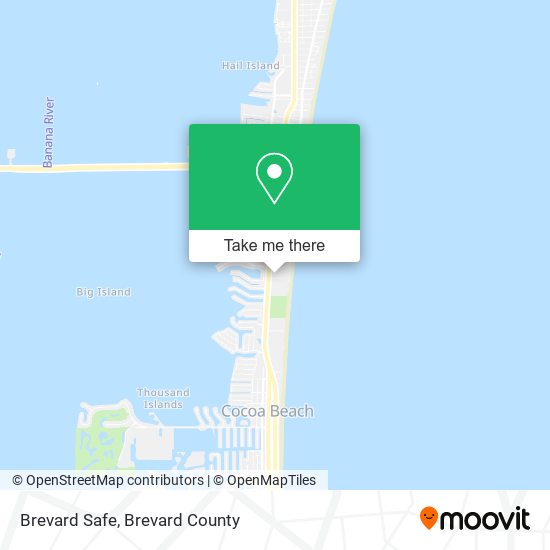 Brevard Safe map