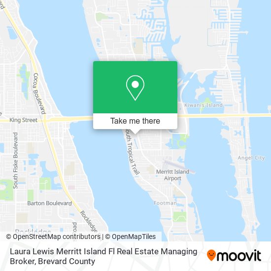 Mapa de Laura Lewis Merritt Island Fl Real Estate Managing Broker