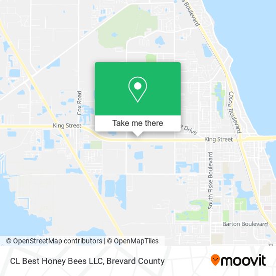 CL Best Honey Bees LLC map