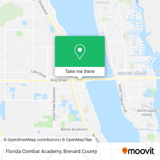 Mapa de Florida Combat Academy