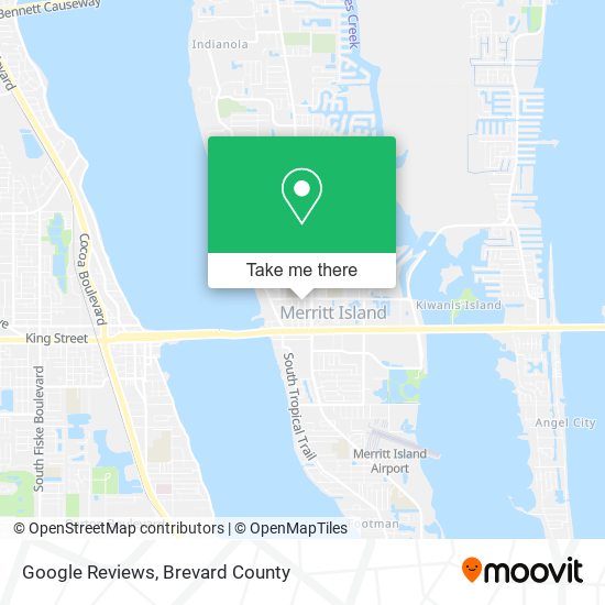 Google Reviews map